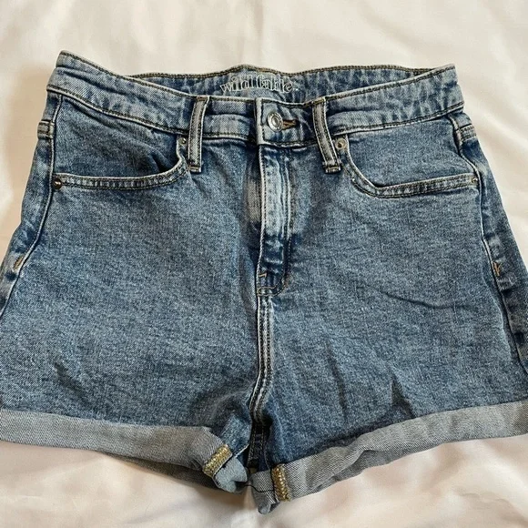 Wild Fable size 6/28 high rise jean shorts - Picture 2 of 6